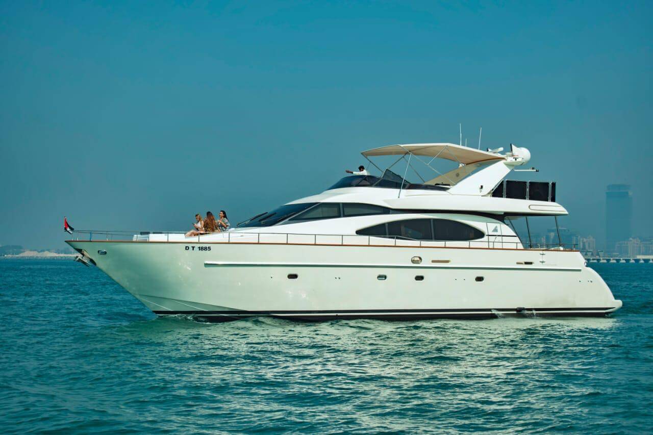 80FT (6-Hour cruise 55,000AED)